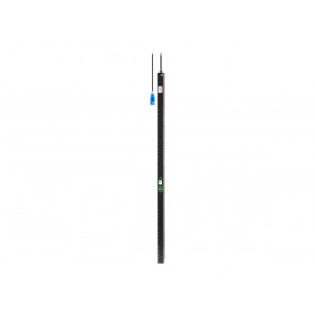 APC Easy PDU EPDU2116SMBO statņa barošanas sadalītājs ar izeju mērīšanu un slēgšanu, ZeroU, 16 A, 230 V, 20 x C13 un 4 x C19, 3 m vads