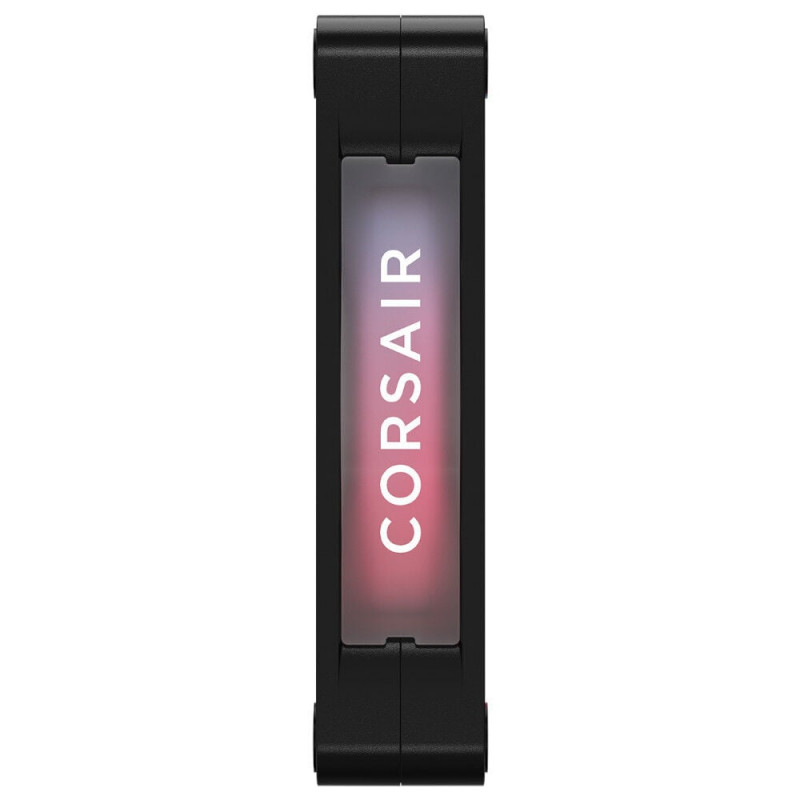 Corsair iCUE LINK RX120 II RGB PWM datora korpusa ventilators CO-9051057-WW, 120 mm, 1 gab., melnā krāsā