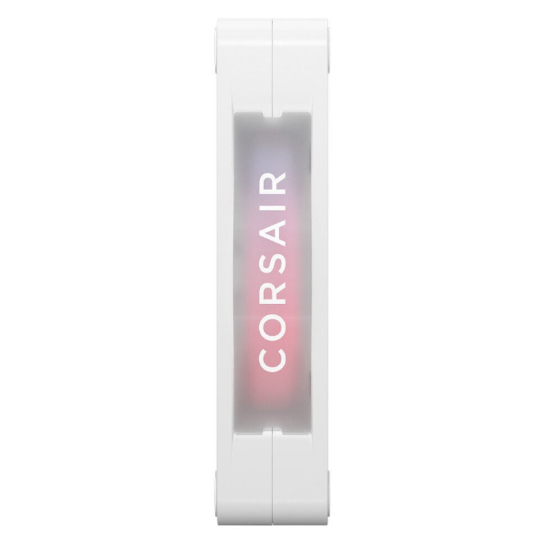 Corsair iCUE LINK RX120 II RGB PWM datora korpusa ventilators CO-9051058-WW, 120 mm, 1 gab., baltā krāsā