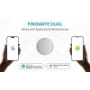 XD Design FindMate Dual RCS meklēšanas atzīme P301.6203, Apple Find My un Android Find Hub, IPX5