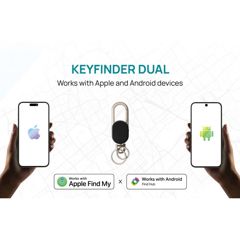 XD Design Connects Keyfinder Dual atslēgu meklētājs, Apple un Android Find, P301.1601