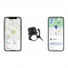 XD Design Connects Bike Finder Dual velosipēda zvans ar meklētāju, Apple un Android Find, IPX6, P301.1401