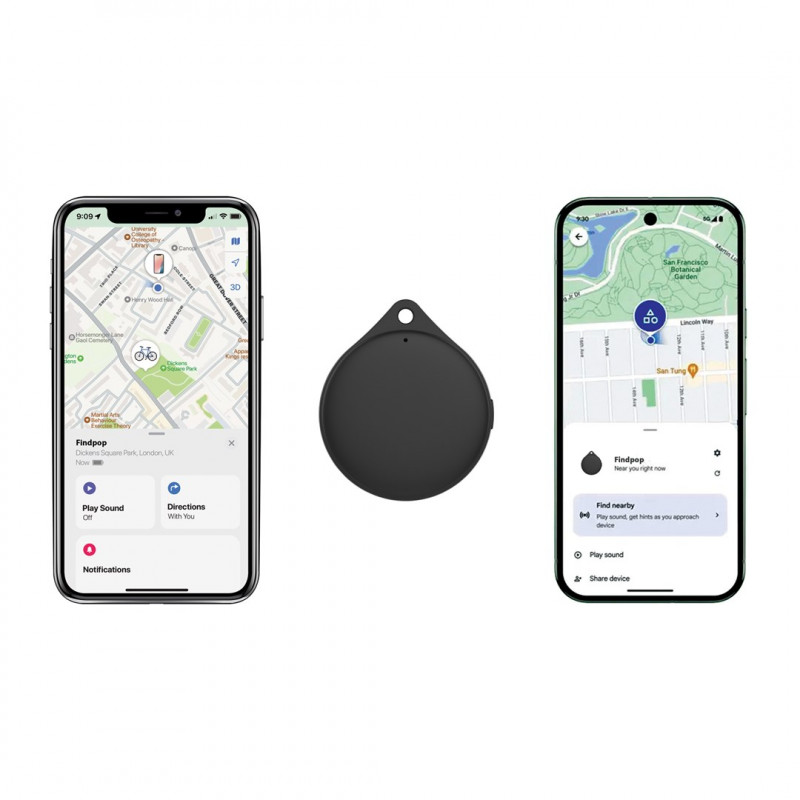 XD Design Connects Findpop Dual meklētājs, Apple un Android Find, IPX5, P301.1701