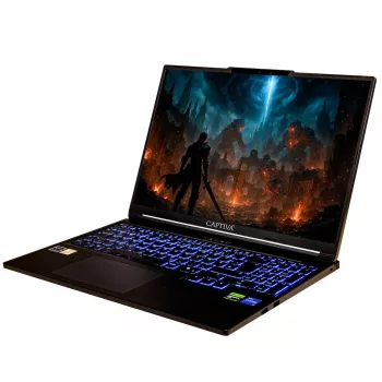 Captiva Highend Gaming I94-238GE 94238 klēpjdators, Intel Core i7-14650HX, 16 collu WUXGA, 1 TB SSD, Windows 11 Home, melns