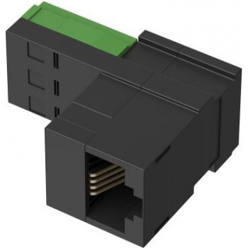 Hama telefona adapteris, T+T spraudnis – moduļu ligzda 8p4c