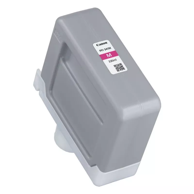 Canon PFI-341 M oriģinālā fuksīna tintes kasetne (6841C001), 330 ml