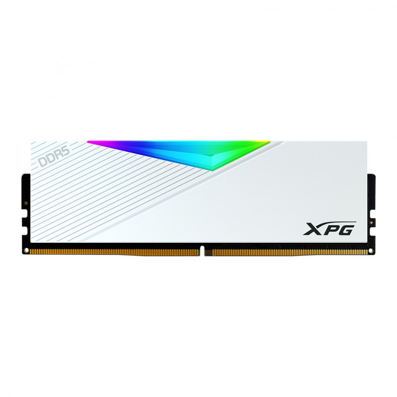 ADATA Lancer RGB AX5U6000C3016G-CLARWH 16 GB DIMM operatīvās atmiņas modulis, 6000, Intel XMP, balts