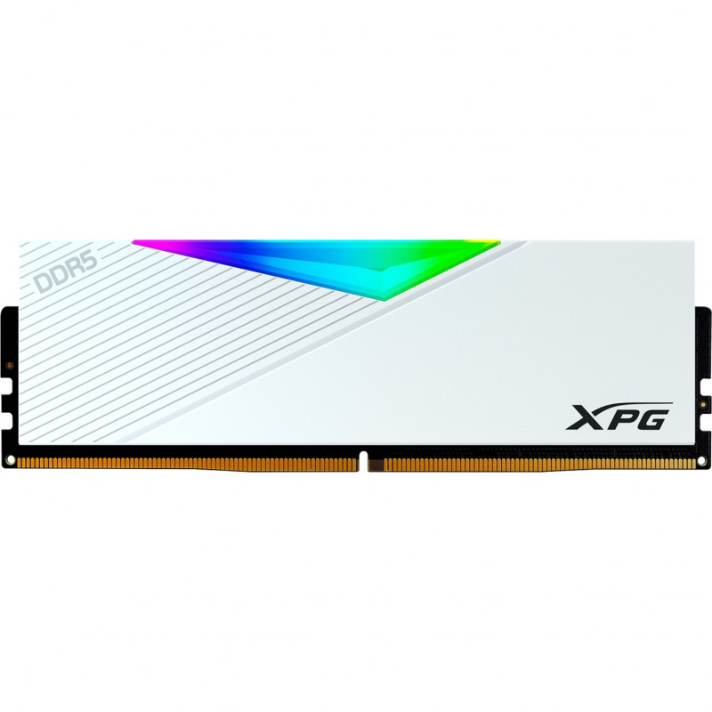 ADATA Lancer RGB AX5U6000C3016G-CLARWH 16 GB DIMM operatīvās atmiņas modulis, 6000, Intel XMP, balts