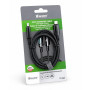 Vakoss TC-U560 USB-C uz USB-C vads ar digitālo displeju, 100 W, 1,5 m, melns