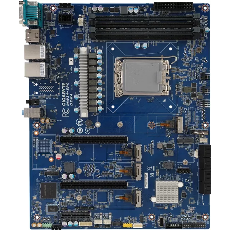 Gigabyte MW34-SP0 Rev. 1.0 pamatplate, ATX, 1700 ligzda, DDR4