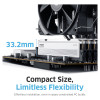 Klevv FIT V KD5AGU880-60A300F RAM komplekts, 32 GB (2 x 16 GB), DDR5-6000, CL30