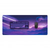 Dark Project Celestial XL spēļu peles paliktnis, violetā krāsā