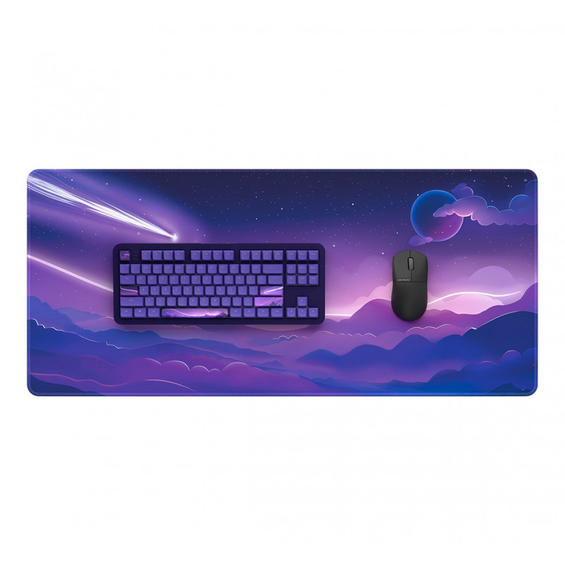 Dark Project Celestial XL spēļu peles paliktnis, violetā krāsā