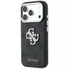 Guess GUE005499 4G & Big Strass Logo aizsargvāciņš iPhone 18 Pro / 17 Pro, melns