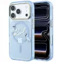 Karl Lagerfeld Script Logo MagSafe aizsargvāciņš iPhone 18 Pro / 17 Pro, gaiši zils
