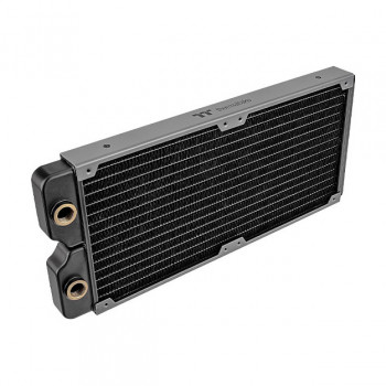 Thermaltake Pacific SR280 Slim Radiator DIY LCS radiators, melnā krāsā, CL-W381-CU00BL-A