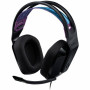 Logitech G335 vadu spēļu austiņas ar mikrofonu, 3,5 mm ligzda, melnā krāsā