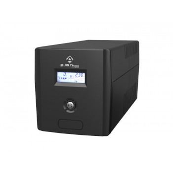 Alantec AP-BK1000-02 nepārtrauktās barošanas avots UPS 1000VA/600W, vertikāls korpuss, LCD, 4×CEE 7/3, USB, 2×7Ah VRLA baterijas