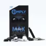 Comply MAX ieliktņi Galaxy Buds3 Pro austiņām, melni, mazs izmērs (S)