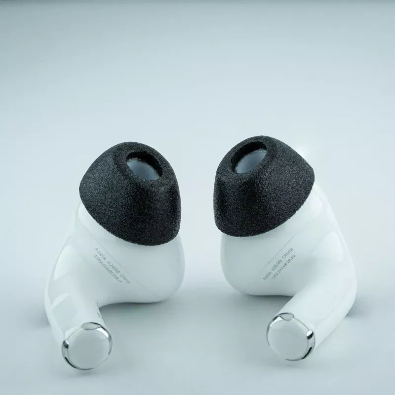 Comply MAX ausu uzgaļi AirPods Pro, melni, izmērs L