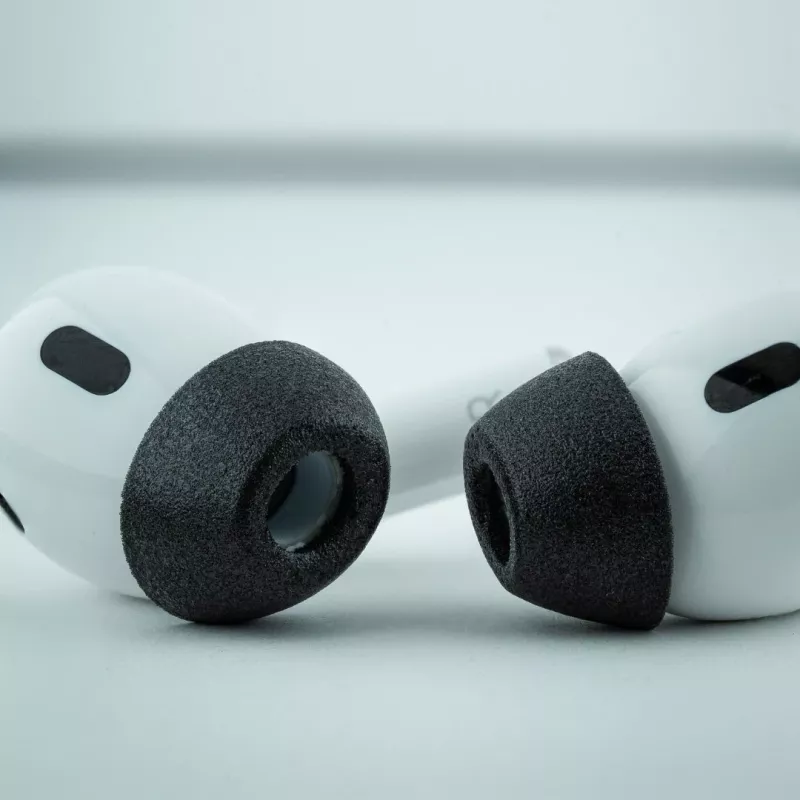 Comply MAX ausu uzgaļi AirPods Pro, melni, izmērs L