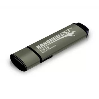 Kanguru SS3 KF3WP-128G USB 3.0 zibatmiņas disks, 128 GB, ar fizisku rakstīšanas aizsardzību