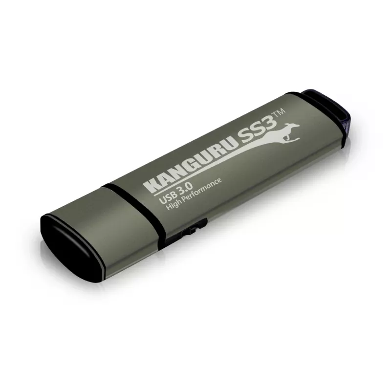 Kanguru SS3 KF3WP-128G USB 3.0 zibatmiņas disks, 128 GB, ar fizisku rakstīšanas aizsardzību