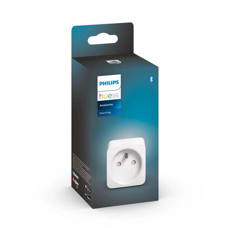 Philips Hue Smart Plug SKL000321521 viedā kontaktligzda, 220-240 V, IP20, baltā krāsā, CZ/SK