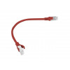 Lanberg PCU6-10CC-0025-R tīkla kabelis RJ45 Cat.6 U/UTP, 0,25 m, sarkans