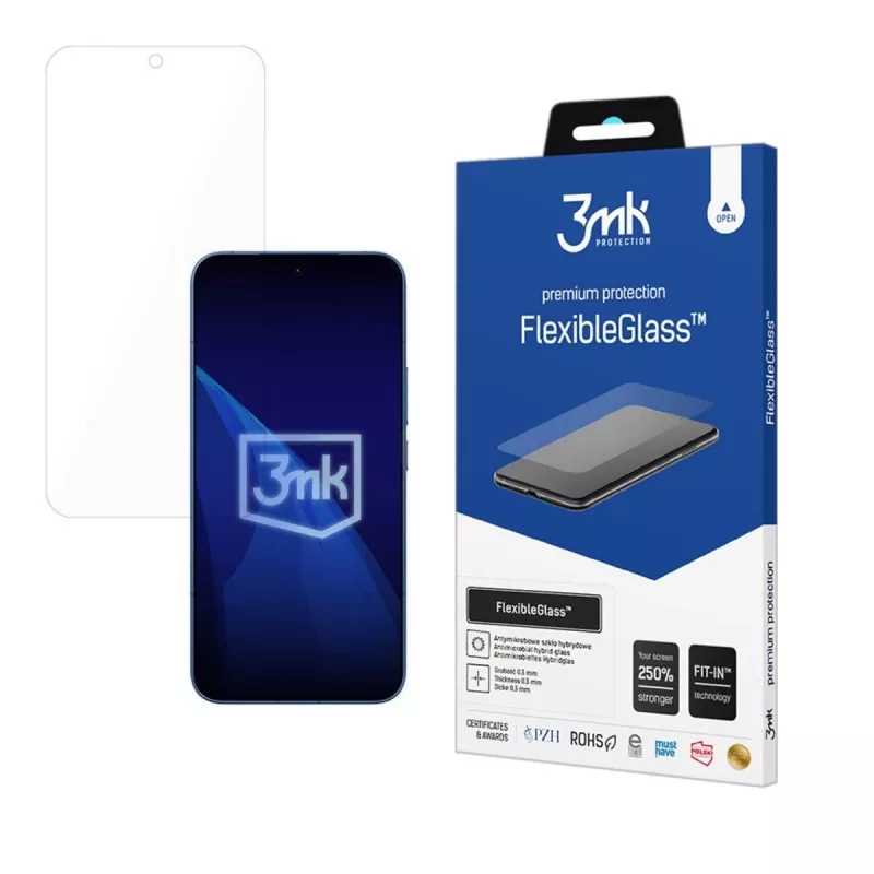 3mk FlexibleGlass hibrīda ekrāna aizsardzība Xiaomi 17T Pro, caurspīdīga