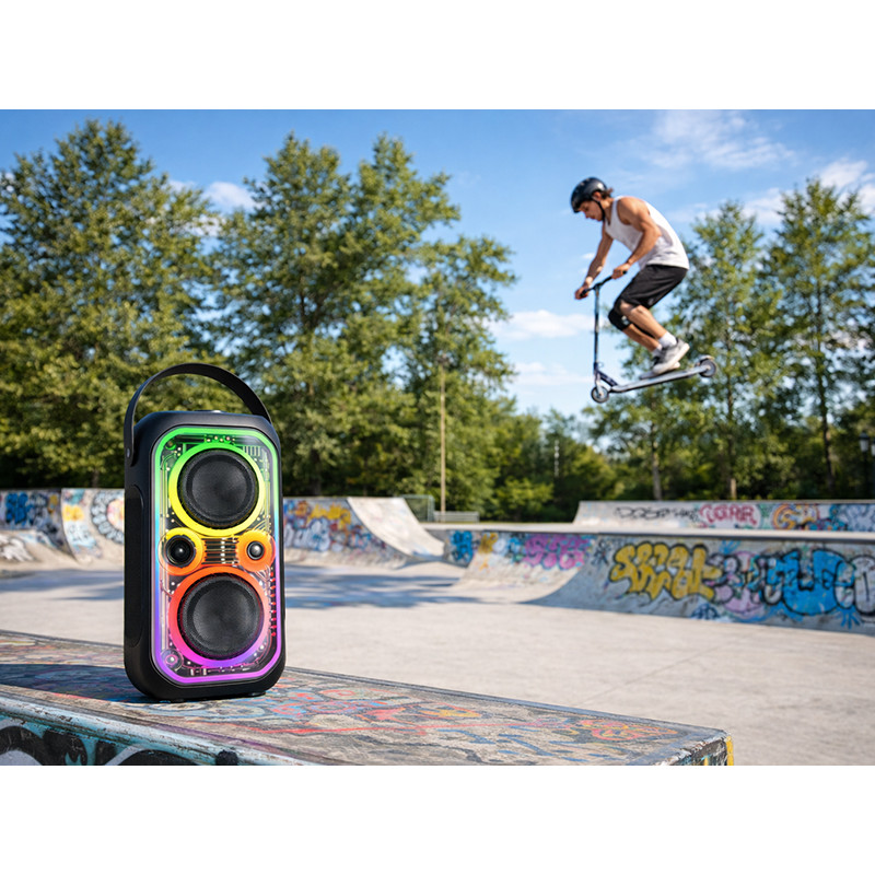 Tracer 47875 Poweraudio CRYSTAL 60 BT TWS Bluetooth skaļrunis, 60 W