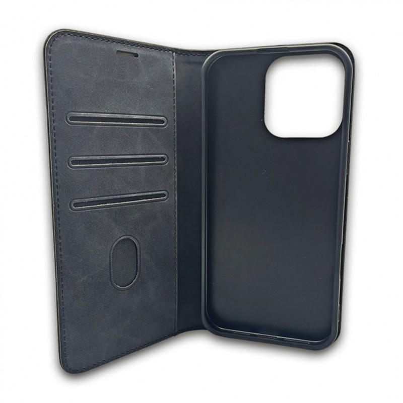 TFO Smart Suede telefona vāciņš iPhone 17 Pro Max 6,9 / iPhone 18 Pro Max 6,9, melns
