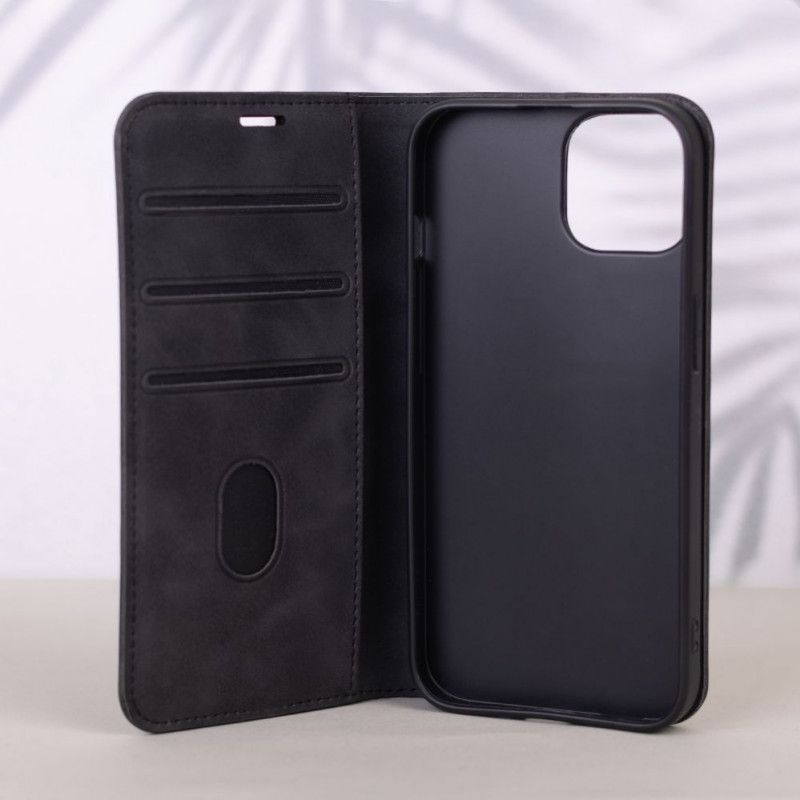 TFO Smart Suede telefona vāciņš iPhone 17 Pro Max 6,9 / iPhone 18 Pro Max 6,9, melns