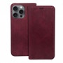 TFO Smart Suede telefona vāciņš iPhone 17 Pro 6,3 / iPhone 18 Pro 6,3, bordo