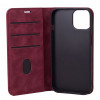 TFO Smart Suede telefona vāciņš iPhone 17 Pro Max 6,9 / iPhone 18 Pro Max 6,9, bordo