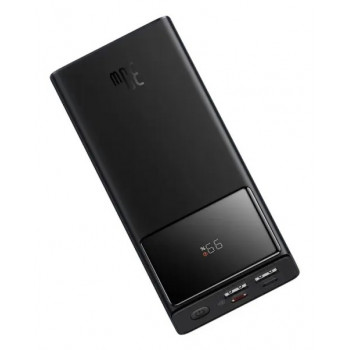 Baseus Star-Lord ārējais akumulators 20000 mAh, 30 W, ar displeju un vadu, melns