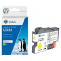 G&G tintes kasetne, paredzēta Brother 424 LC-424Y, dzeltena, saderīga