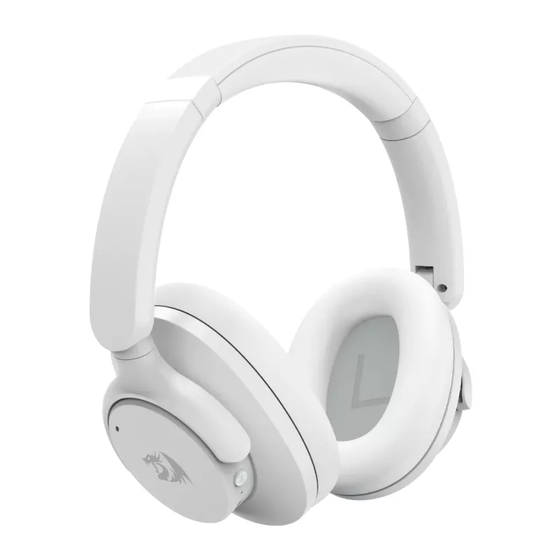 Redragon H610 VIBECORE RD-H610G baltas bezvadu austiņas ar ANC, Bluetooth