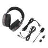 Redragon FURY WRS H831 melnas bezvadu spēļu austiņas ar mikrofonu