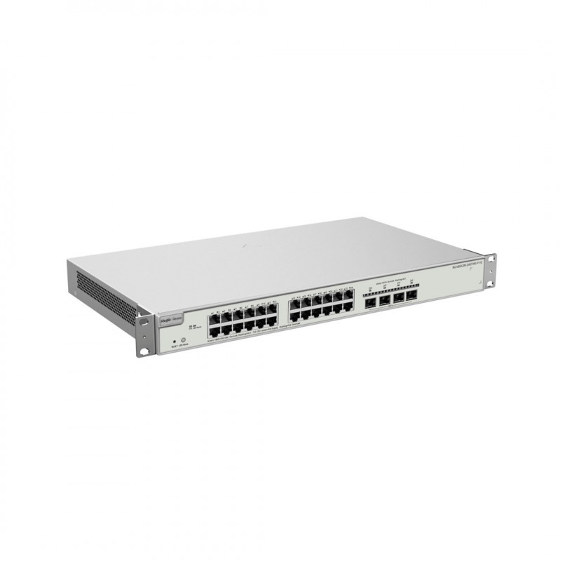 Reyee RG-NBS5200-24GT4XS-P-V2 pārvaldāms PoE slēdzis, 24 porti un 4x SFP+