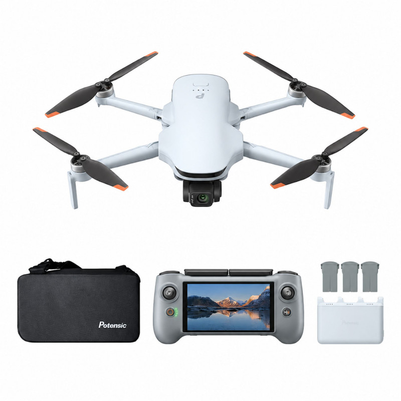 Drons Potensic Atom 3 Fly More Combo ar pulti RC PTD 2