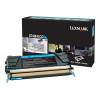 Lexmark X748H1CG tonera kārtridžs printeriem X748de, X748de LDS, X748de Statoil, X748dte, ciānzils