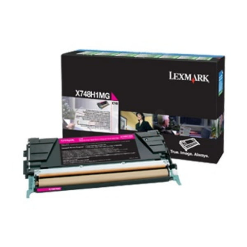 Lexmark X748H3MG tonera kārtridžs printeriem X748de, X748dte, purpursarkans