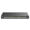 D-Link DGS-1250-52XP viedais L3 PoE tīkla komutators, 48 x 10/100/1000