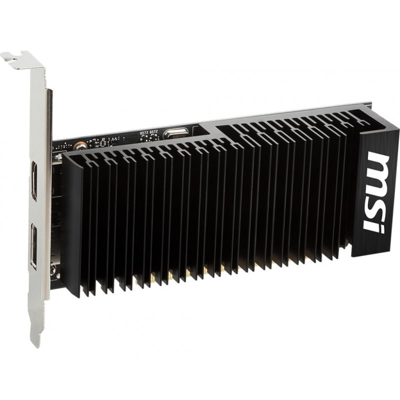 MSI GeForce GT 1030 2GHD4 LP OC videokarte, 2 GB DDR4 atmiņa