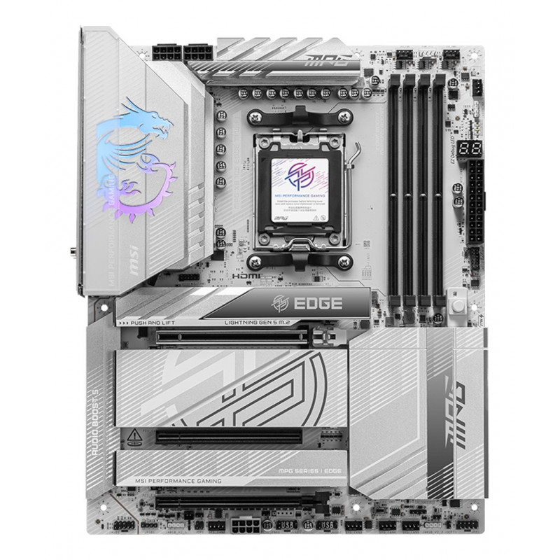 MSI MPG X870E Edge TI WIFI pamatplate