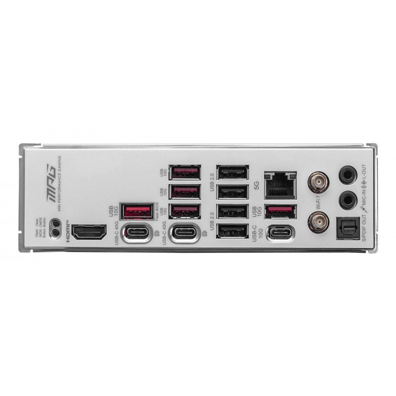 MSI MPG X870E Edge TI WIFI pamatplate