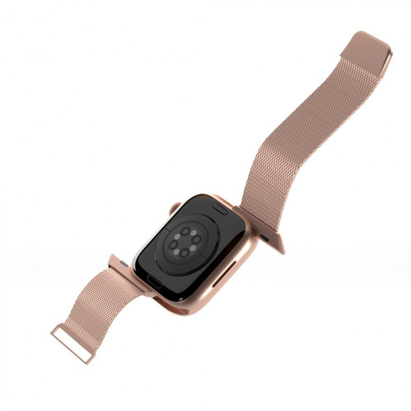 Puro Milanese PUMILAW40ROSE nerūsējošā tērauda siksniņa Apple Watch 38/40/41 mm, rozā