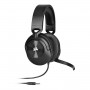 Corsair HS55 Surround CA-9011260-AP vadu austiņas ar mikrofonu spēlēm, Dolby Audio 7.1, oglekļa melnas