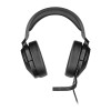 Corsair HS55 Surround CA-9011260-AP vadu austiņas ar mikrofonu spēlēm, Dolby Audio 7.1, oglekļa melnas